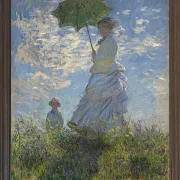 Kvinde med parasol – 1875