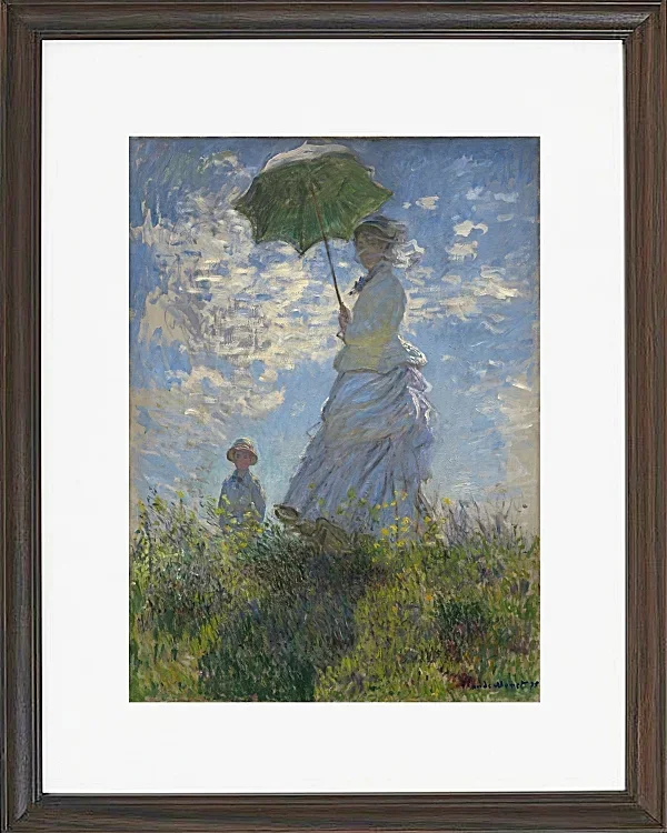 Kvinde med parasol – 1875