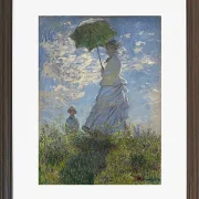 Kvinde med parasol – 1875