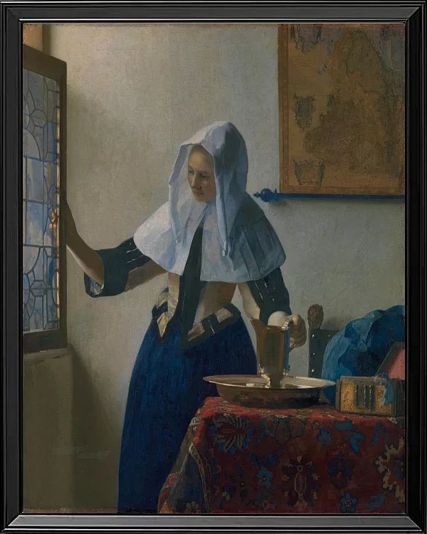 Frau mit Wasserkrug - 1660