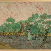 Frauen, die Oliven pflücken - 1889