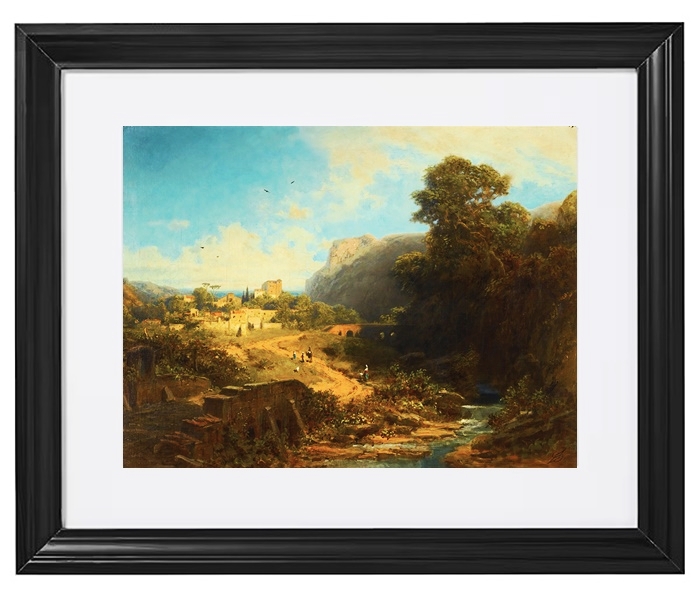 Italienische Landschaft - 1859