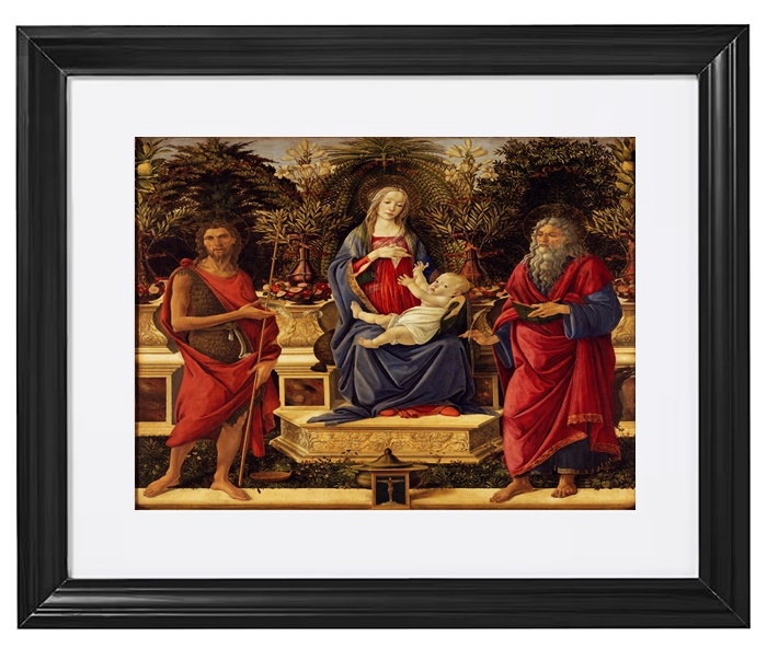 Madonna mit Kind und den beiden Heiligen Johannes – 1484