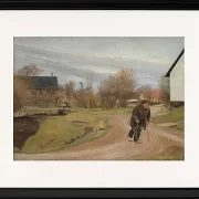 Frühling in Hals, Jütland - 1892