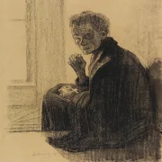 Morgenmad på trappen - 1909