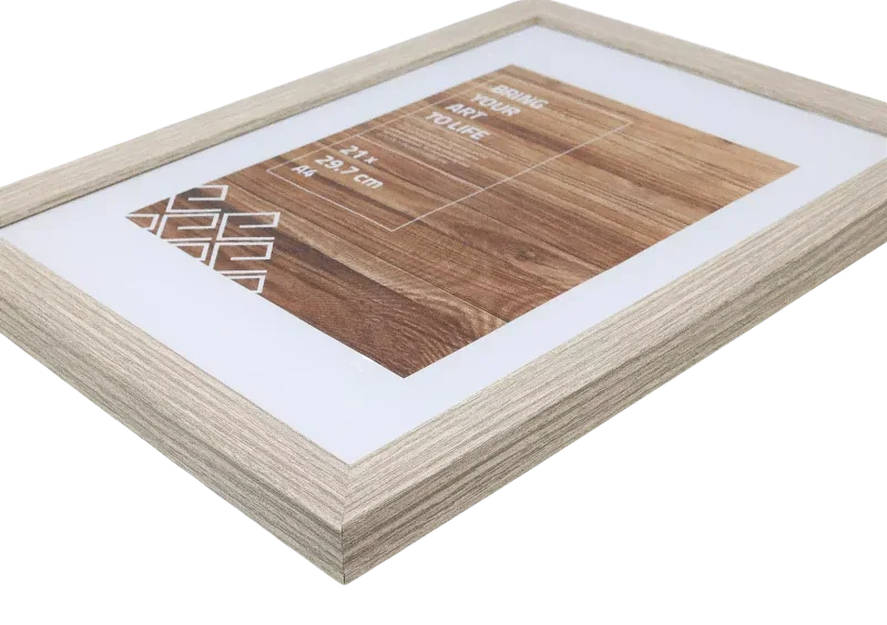 Stilren Eichefarben beige – Elegante Bilderrahmen | Großhandelspreise | formida