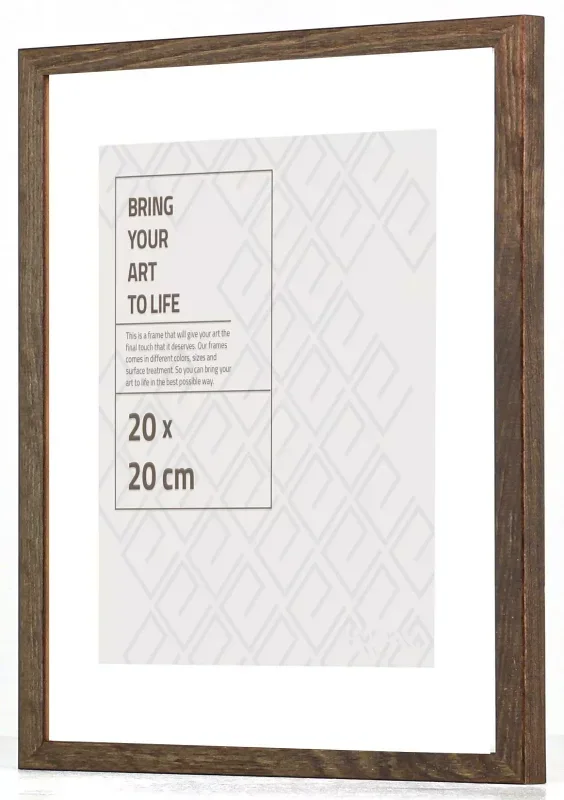 Galant Walnußfarben – elegante Bilderrahmen | Großhandelspreise | formida