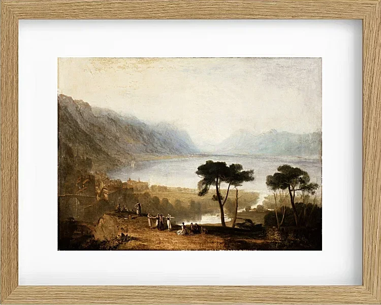 Genfer See von Montreux - 1810