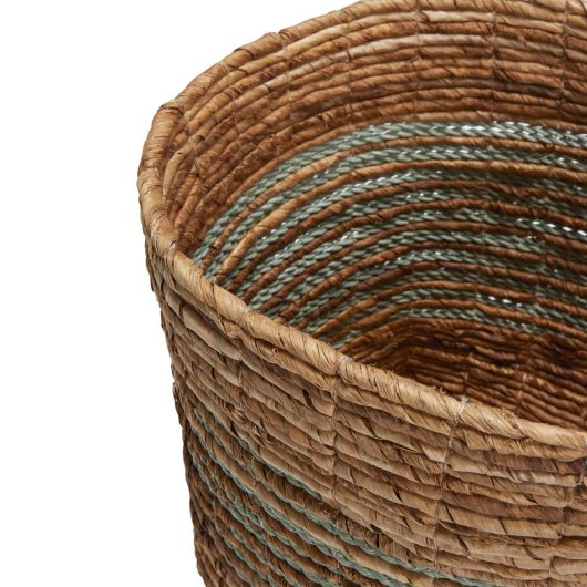 Reveal Baskets Natural/Mint (set of 2)