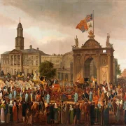 Georg IV zieht in Dublin ein - 1821