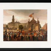 Georg IV zieht in Dublin ein - 1821