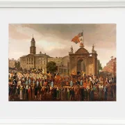 Georg IV zieht in Dublin ein - 1821