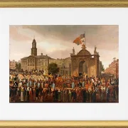 Georg IV zieht in Dublin ein - 1821