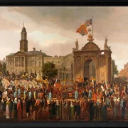 Georg IV zieht in Dublin ein - 1821
