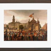 Georg IV zieht in Dublin ein - 1821