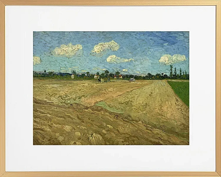 Pløjede marker - 1888