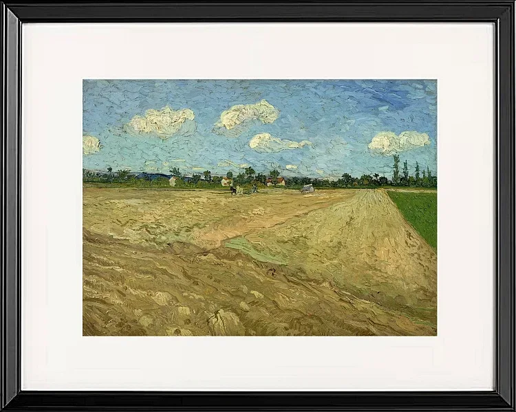 Pløjede marker - 1888
