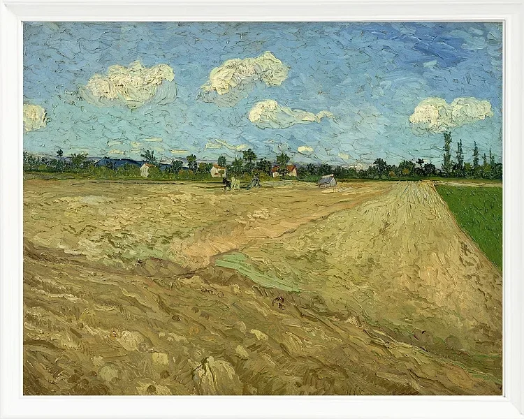 Pløjede marker - 1888