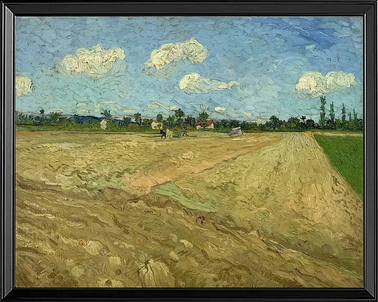 Pløjede marker - 1888