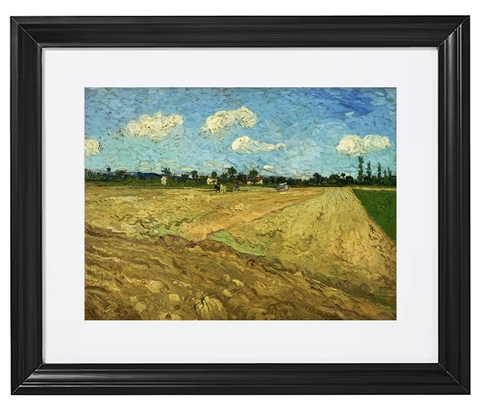 Ploughed fields - 1888