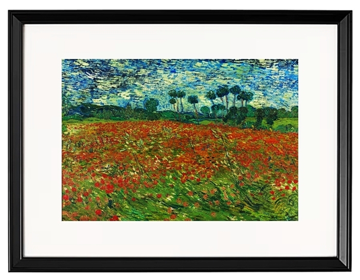 Poppy field - 1888