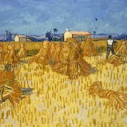 Kornhøst i Provence - 1888