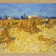 Kornhøst i Provence - 1888