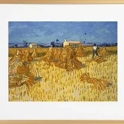 Kornhøst i Provence - 1888