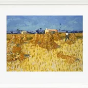 Kornhøst i Provence - 1888