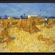 Kornhøst i Provence - 1888