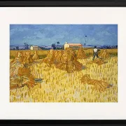 Kornhøst i Provence - 1888