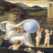 Giovanni Bellini | Fortuna–Melancholia - 1490 | Giclée Kunstdruck gerahmt