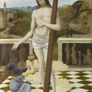 Giovanni Bellini | Das Blut des Erlösers - 1465 | Giclée Kunstdruck gerahmt