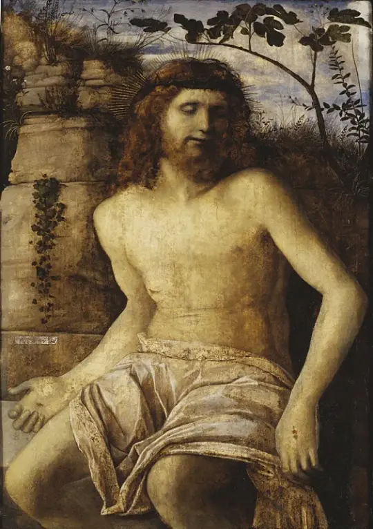 Giovanni Bellini | Kristus med tornekronen - 1467 | Indrammet kunsttryk | Renæssance | formida