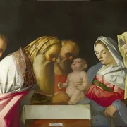 Giovanni Bellini | Kristi omskærelse - 1502 | Indrammet kunsttryk | Renæssance | formida