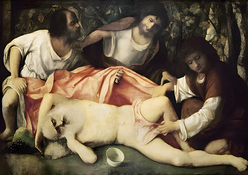 Giovanni Bellini | Noahs beruselse - 1515 | Indrammet kunsttryk | Renæssance | formida