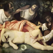 Giovanni Bellini | Noahs beruselse - 1515 | Indrammet kunsttryk | Renæssance | formida