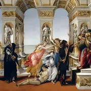 Giovanni Bellini | Fire allegorier om bagvaskelse - 1490 | Indrammet kunsttryk | Renæssance | formida