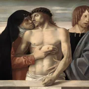 Giovanni Bellini | Pieta - 1465 | Indrammet kunsttryk | Renæssance | formida