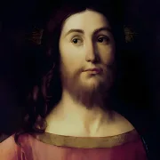 Giovanni Bellini | Christus der Erlöser - 1470 | Giclée Kunstdruck gerahmt