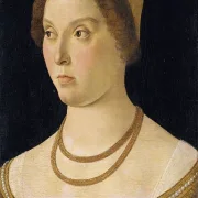 Giovanni Bellini | Portræt af en kvinde - 1450 | Indrammet kunsttryk | Renæssance | formida