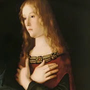 Giovanni Bellini | Maria Magdalena - 1500 | Giclée Kunstdruck gerahmt