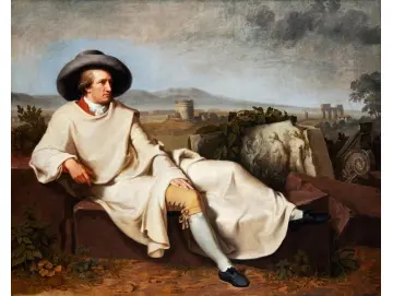 Goethe in der römischen Campagna - 1787