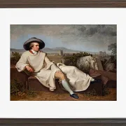 Goethe in der römischen Campagna - 1787