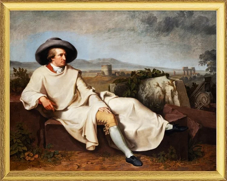 Goethe in der römischen Campagna - 1787