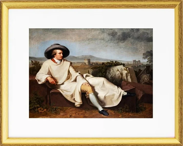 Goethe in der römischen Campagna - 1787