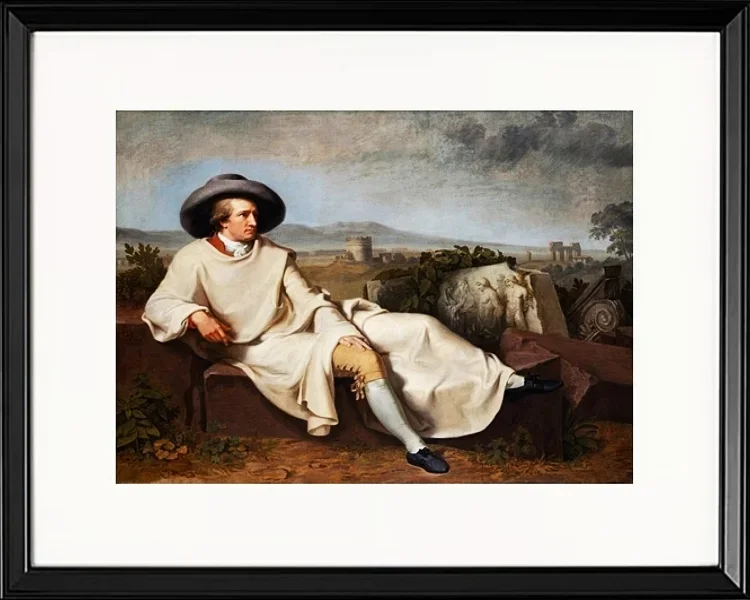 Goethe in der römischen Campagna - 1787
