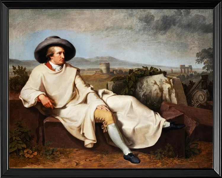 Goethe in der römischen Campagna - 1787