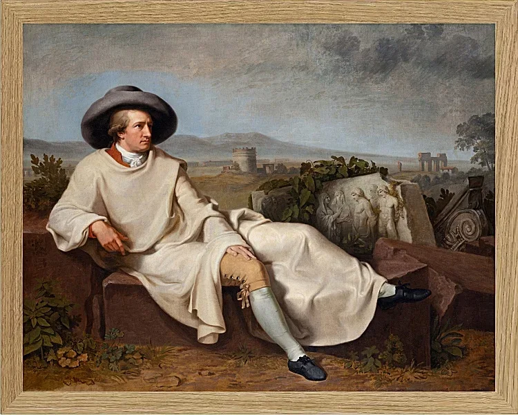 Goethe in der römischen Campagna - 1787