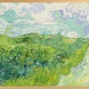 Grüne Weizenfelder, Auvers - 1890